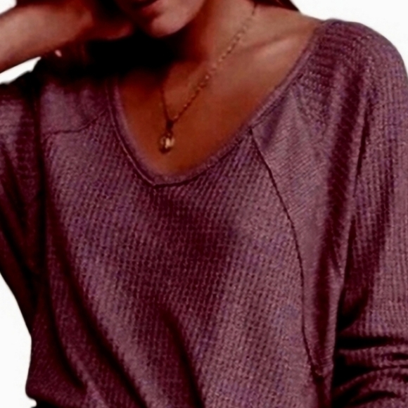 Free People Tops - NWT $78 Free People Santa Clara Thermal Small (will fit Medium)